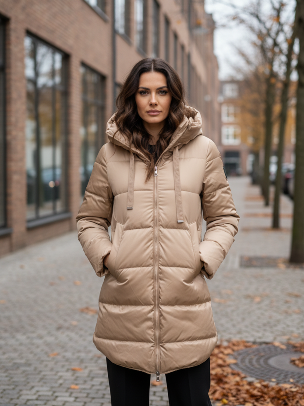 PIUMINO LUNGO  BEIGE 