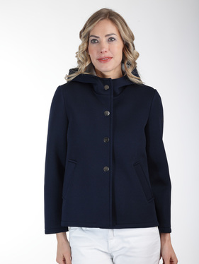 Giacchina con cappuccio  blu 