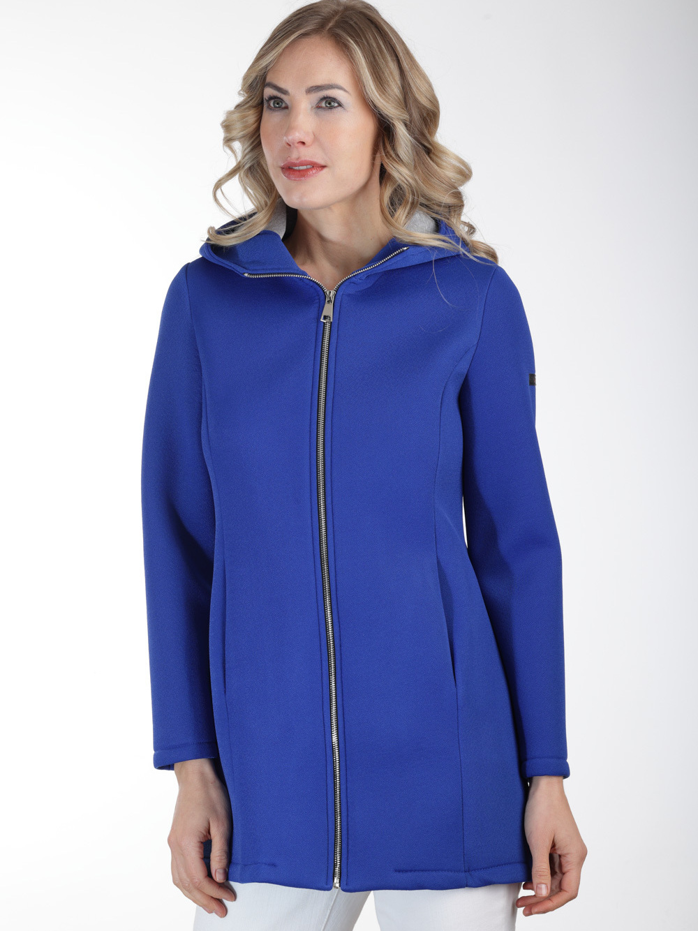 PARKA CON ZIP  ROYAL 