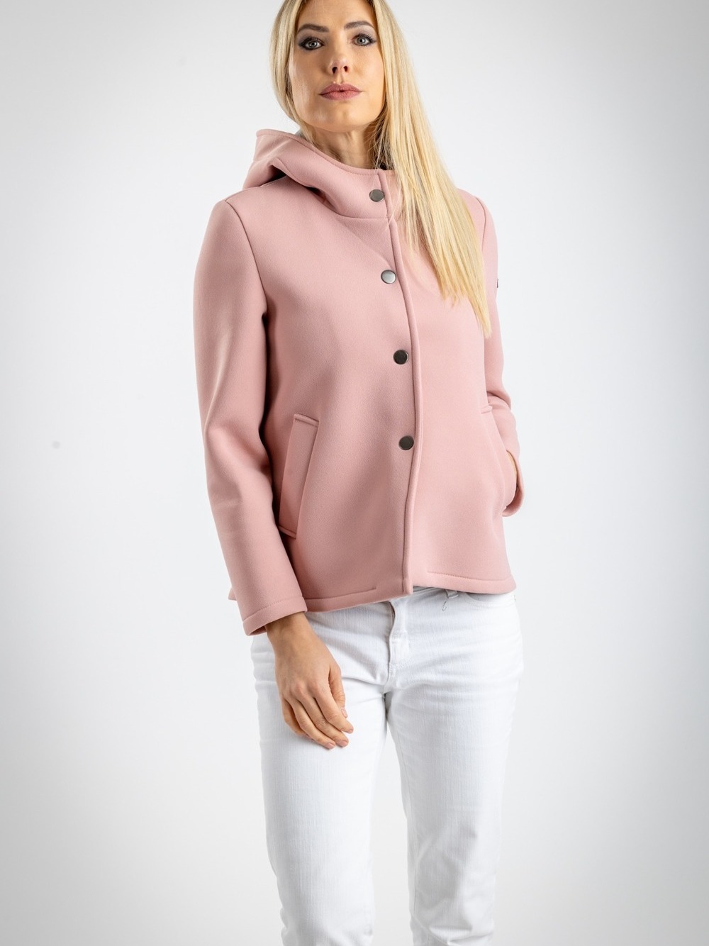 GIACCHINA CON CAPPUCCIO  ROSA 
