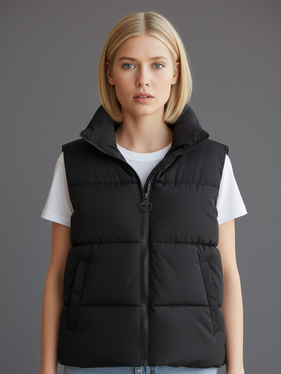 Gilet corto  nero 