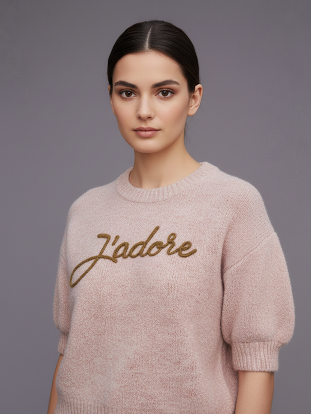 MAGLIONCINO ROSA  J'ADORE 