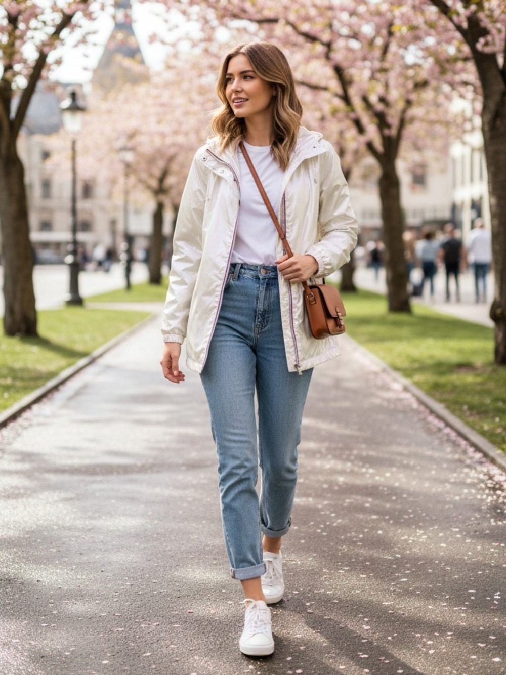 IMPERMEABILE REVERSIBILE  CREMA 