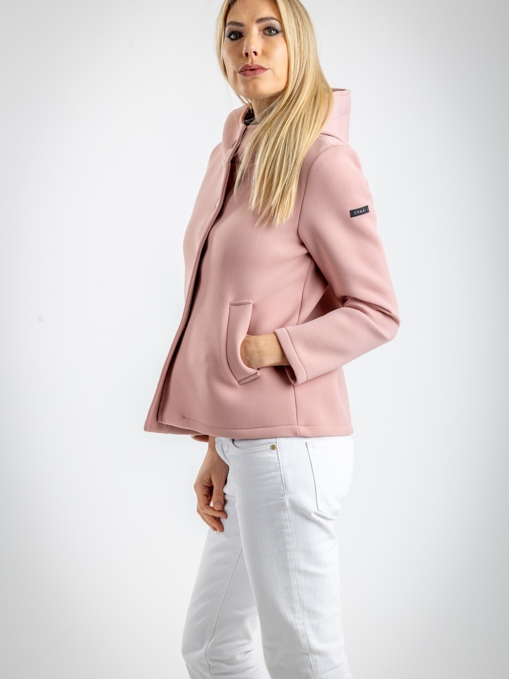 GIACCHINA CON CAPPUCCIO  ROSA 